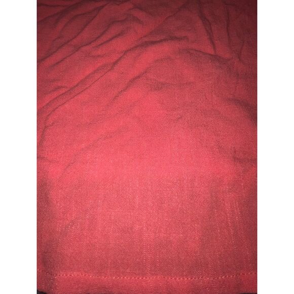 Anrabess Coral Sleeveless Resortwear Linen Blend Button-Back Tank Top- Women’s M - Picture 7 of 10